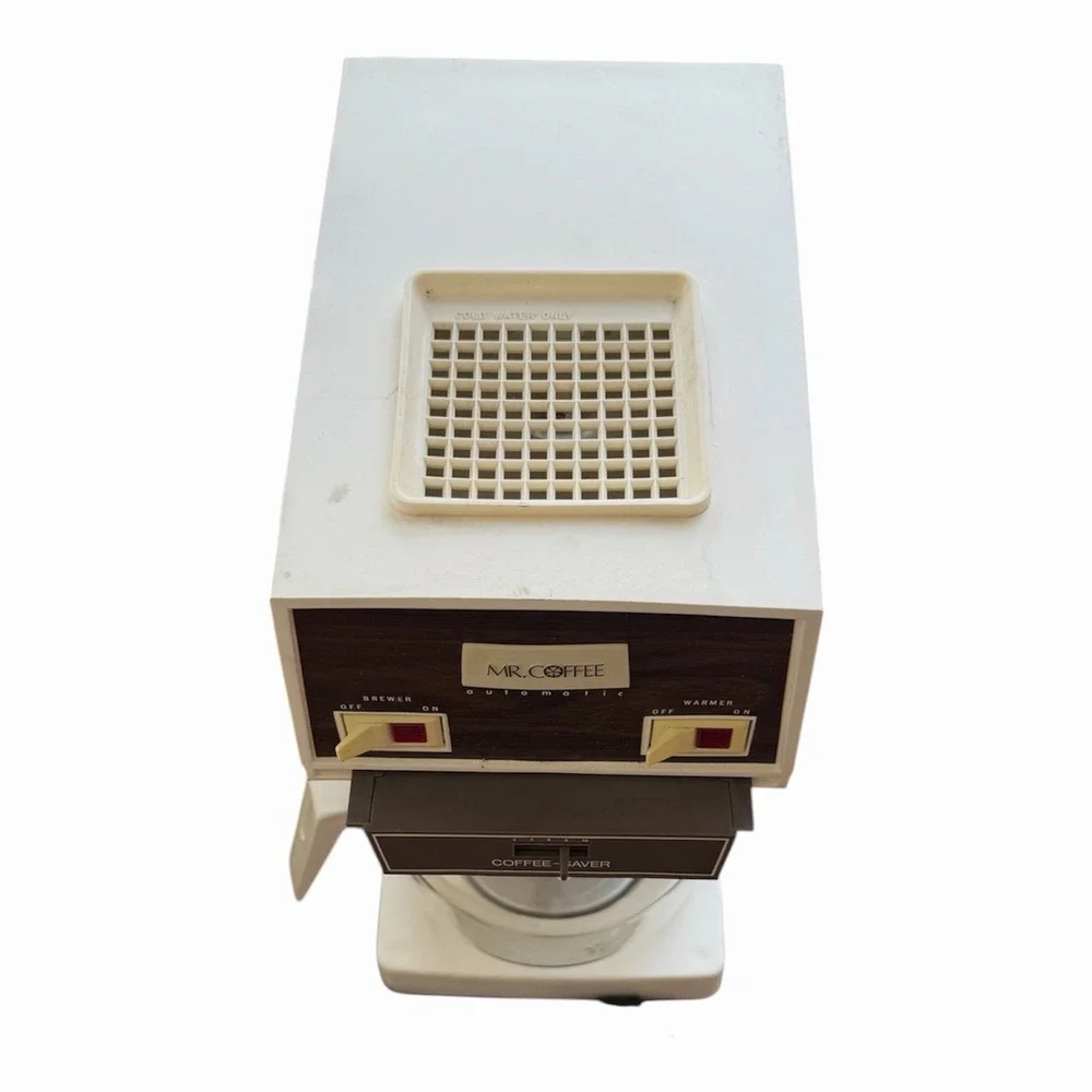 Mr Coffee Maker Saver MCS-200 Joe Dimaggio 10 Cup Drip Coffee Maker Vintage 1979